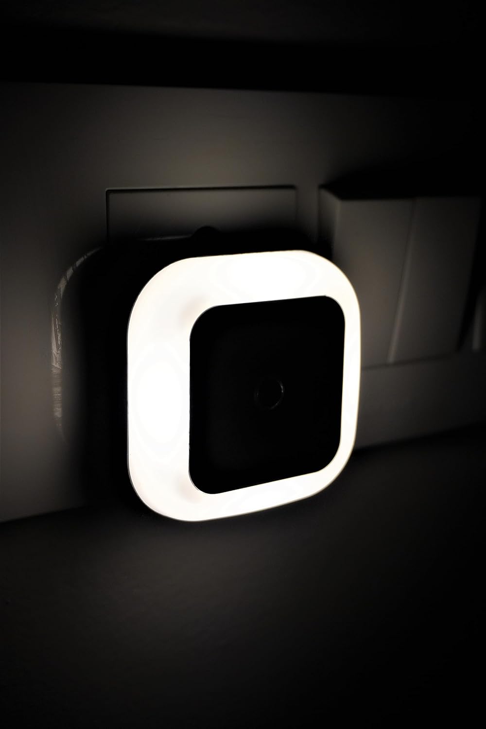 SkyShopy Led Plug In Smart Night Lamp With Automatic Sensor Smart Led Night Lamp -(Whiskey White) Pack Of 1(Polycarbonate) SkyShopy Led Plug In Smart Night Lamp With Automatic Sensor Smart Led Night Lamp -(Whiskey White) Pack Of 1(Polycarbonate)